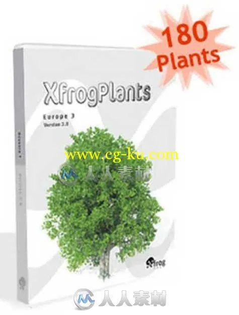 XfrogPlants欧洲树木植物3D模型合辑 XfrogPlants EUROPE 3的图片1