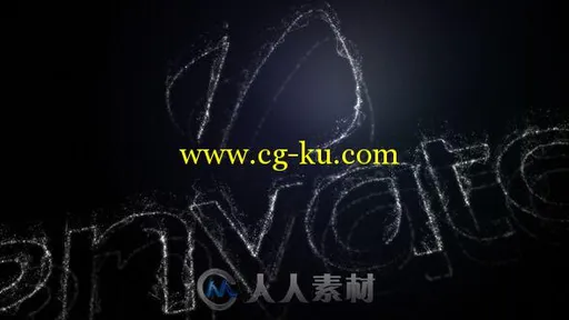 轨迹粒子Logo演绎动画AE模板 Videohive Particular line Logo Reveal 4440918的图片1