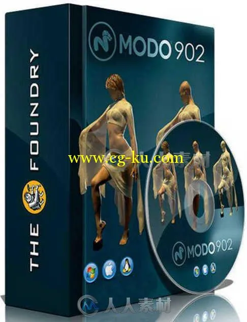 Modo三维建模设计软件V902版 The Foundry MODO 902 Win Mac的图片1