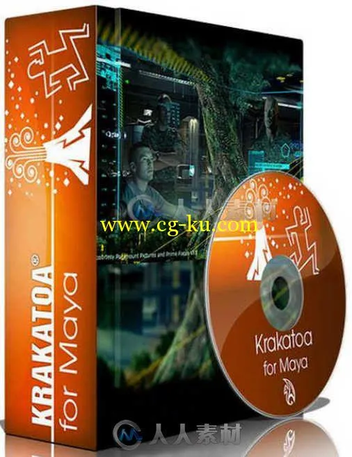 Krakatoa MY粒子渲染器Maya插件V2.4.3.59396版 Thinkbox Krakatoa MY v2.4.3.59396的图片1