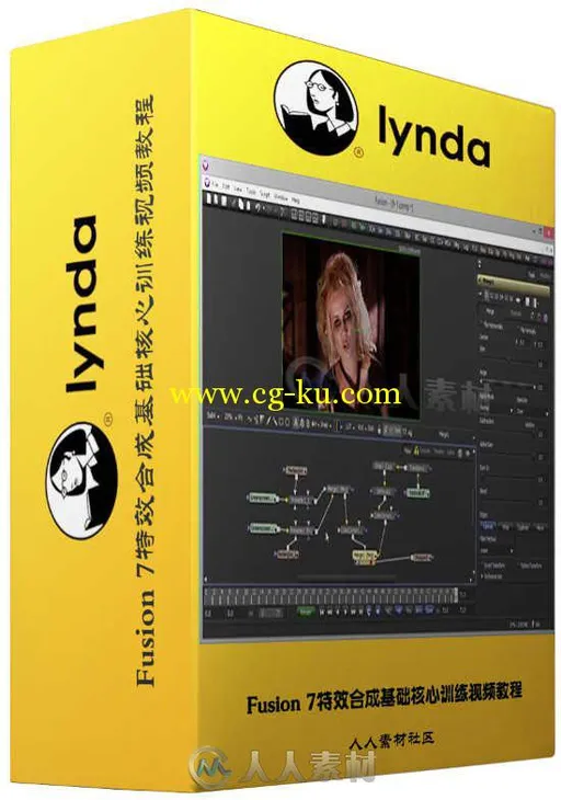Fusion 7特效合成基础核心训练视频教程 Up and Running with Fusion 7的图片1