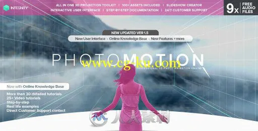 专业3D照片景深动画AE模板 Videohive PhotoMotion Professional 3D Photo Animator...的图片1