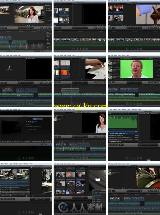 Final Cut Pro 10.2.x基础入门训练视频教程的图片1