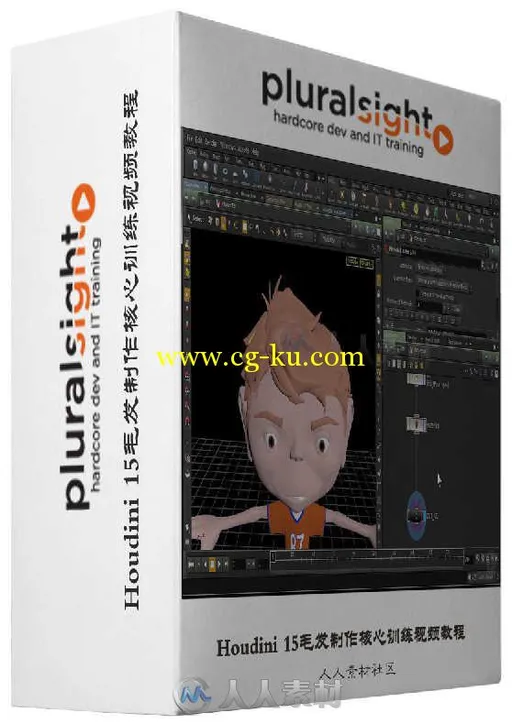 Houdini 15毛发制作核心训练视频教程 Pluralsight Introduction to Hair and Fur i...的图片1