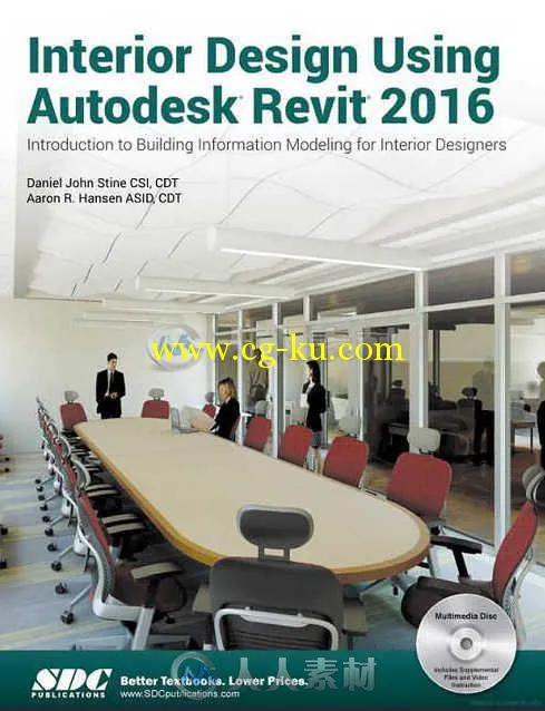 Revit 2016室内设计训练书籍 SDC Publications Interior Design Using Autodesk Re...的图片1