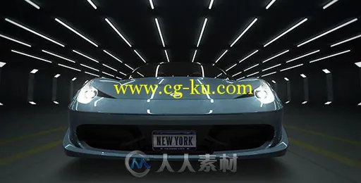 汽车宣传Logo演绎动画AE模板 Videohive Car Logo Opener 9959555的图片1