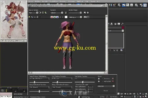 3D游戏角色制作完整案例大师级训练视频教程 CGSociety 3D Character Design by Sze...的图片1