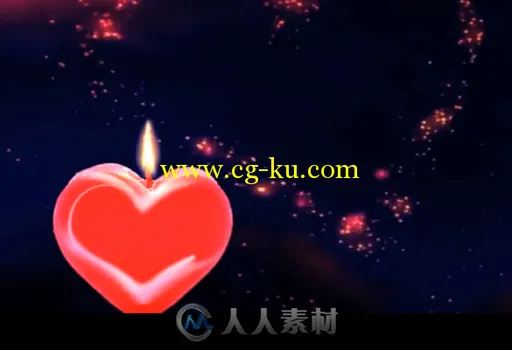 感恩父母烛光里的妈妈教师节祈福母亲节晚会led视频素材的图片1