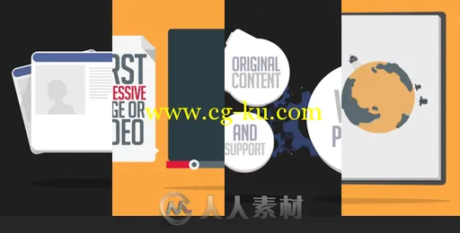 动力印刷宣传动画AE模板 Videohive Kinetic Typography 5722032的图片1