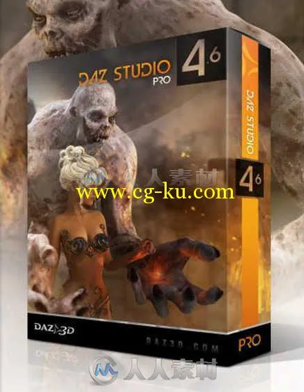 DAZ Studio专业三维角色动画制作软件V4.9.0.63+资料包 DAZ Studio Pro 4.9.0.63 Wi...的图片2