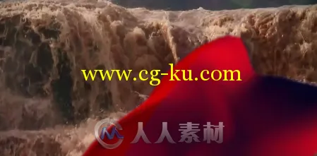 黄河长江奔腾不息壮阔绸子众人划桨开大船led背景视频素材的图片2