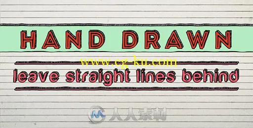 手绘风格卡通元素动画AE模板 Videohive Hand Drawn 7767697的图片1