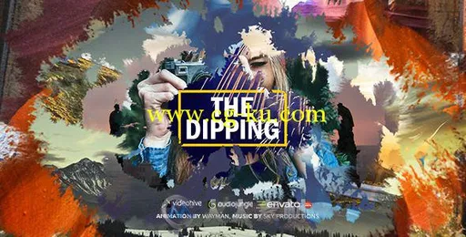 墨迹浸渍展示动画AE模板 Videohive The Dipping 13472027的图片2