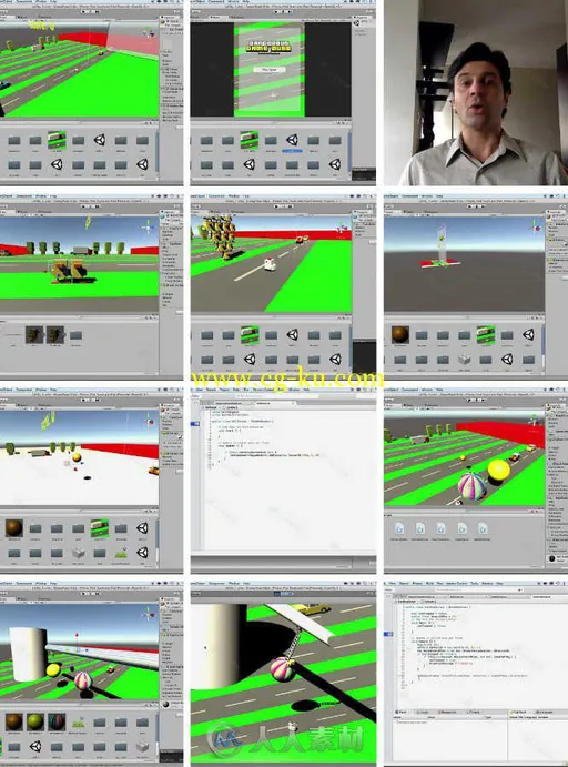 Unity游戏物理原理技术训练视频教程 Udemy Unity 2016 Game Physics的图片1