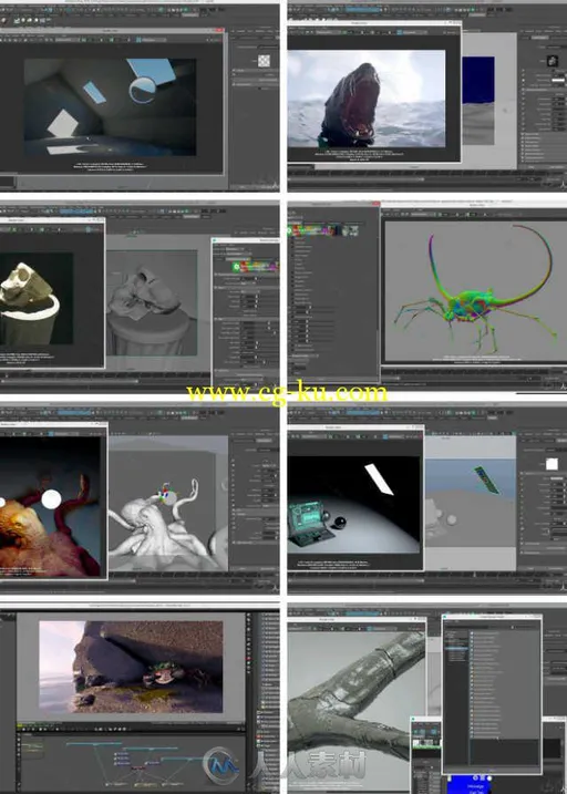 Maya中Octane Render渲染器综合训练视频教程 The Gnomon Workshop Octane Render f...的图片1