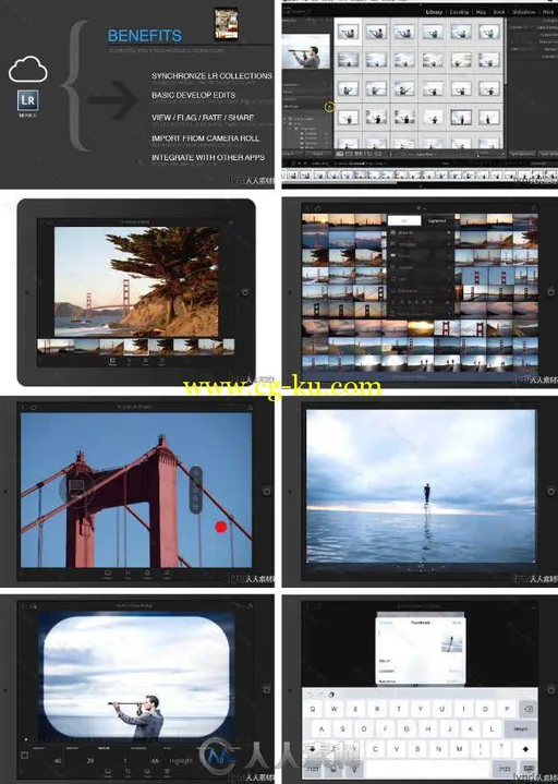 Lightroom移动版基础入门训练视频教程 Learn Lightroom Mobile The Basics的图片1