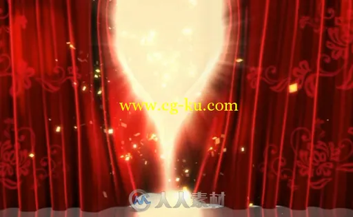 38组中国红大气磅礴LED背景视频素材的图片1