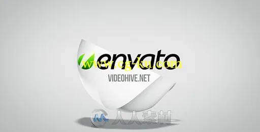 简单图形Logo演绎动画AE模板 Videohive Eco Reveal 4476766的图片1