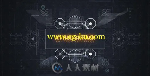 HUD数字科幻平视特效动画AE模板 Videohive A1 HUD 4K PACK 12333339的图片2