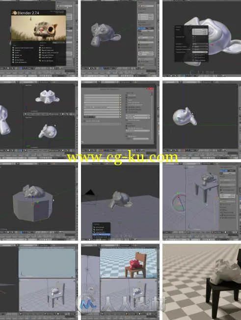 Blender快速入门基础训练视频教程 SkillShare Blender 3D Crash Course for Beginners的图片1