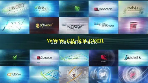15组公司企业标识Logo演绎动画AE模板 Videohive Corporate Logo Pack 5590102的图片1