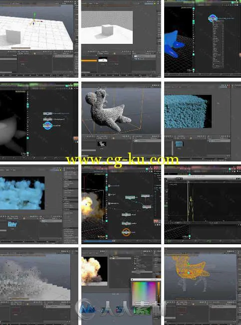 Clarisse视觉特效高效流程训练视频教程 cmiVFX Clarisse VDB Workflows的图片1