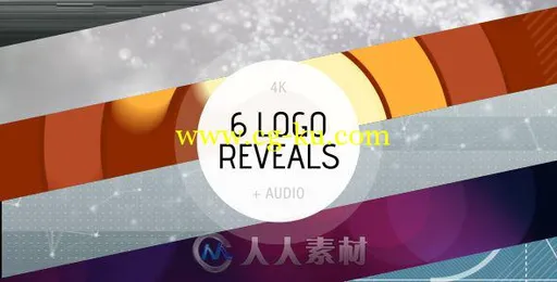 6组独特个性Logo演绎动画AE模板 Videohive Logo Ident Reveal Pack 14119215的图片2