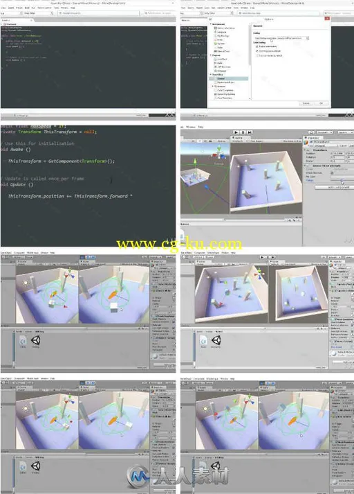 Unity 5中C#语言脚本游戏制作视频教程第二季 3DMotive Advanced C# For Unity Volu...的图片1