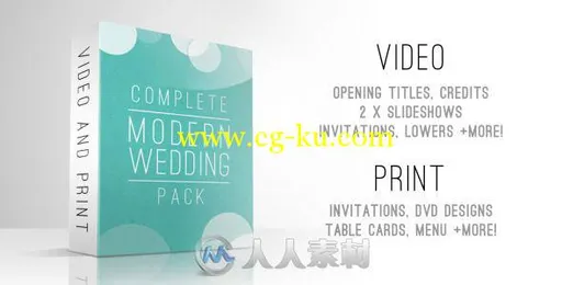 完美现代婚礼包装动画AE模板 Videohive Complete Modern Wedding Pack 6928975的图片2