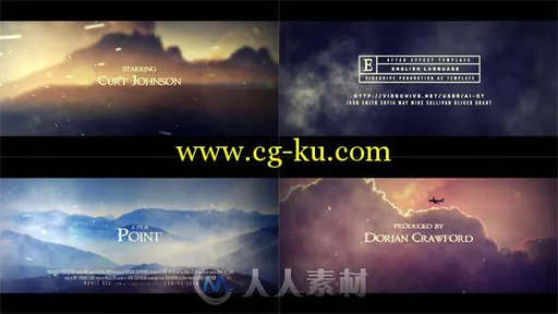 影视级片头开场动画AE模板 Videohive Film Intro 14390922的图片2