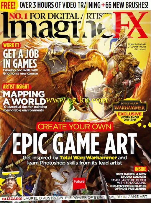 科幻数字艺术杂志2016年4月刊 ImagineFX APRIL 2016的图片2