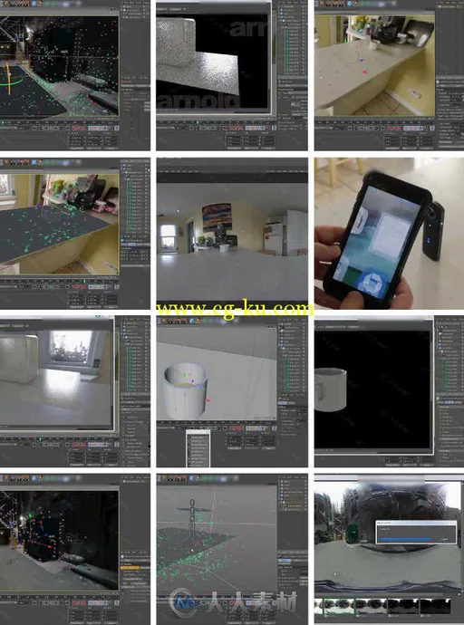 C4D摄像机跟踪技术训练视频教程 CMIVFX CINEMA 4D CAMERA TRACKING PLUS的图片1