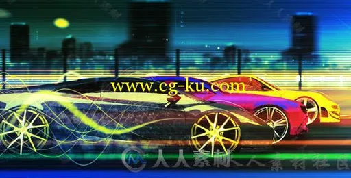 极限竞速赛车比赛包装动画AE模板 Videohive Race Machine 165047的图片2