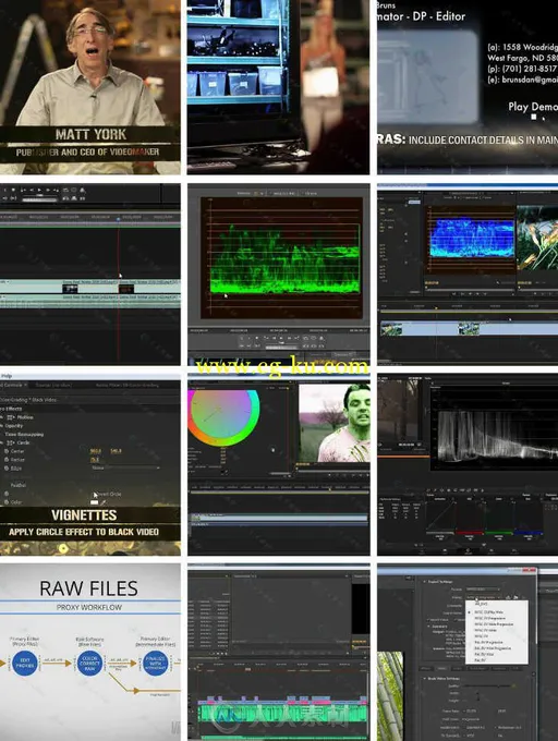 后期制作工作流程解密视频教程 Videomaker Videomaker 5 Tutorial Collection的图片1