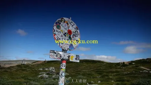 异国风情山水天空大自然风景高清实拍素材的图片1