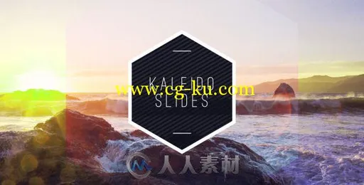 万花筒艺术特效展示动画AE模板 Videohive KaleidoSlides 12419683的图片2