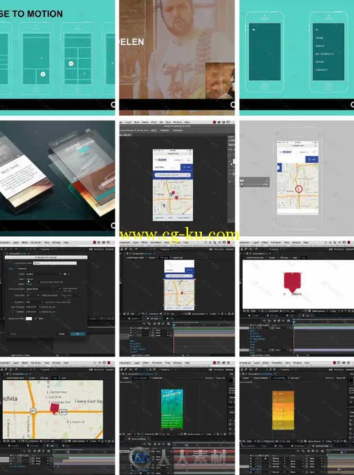 AE网页动画设计训练视频教程 InfiniteSkills Web Animation Prototyping with Afte...的图片1