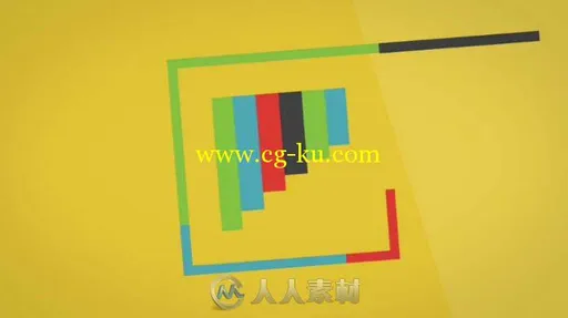 七彩创意Logo演绎动画AE模板 Rocketstock Jubilee Colorful Logo Reveal的图片2