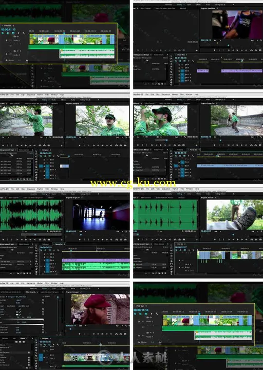 Premiere动作镜头剪辑技巧视频教程 PLURALSIGHT ACTION SCENE EDITING TECHNIQUES的图片1