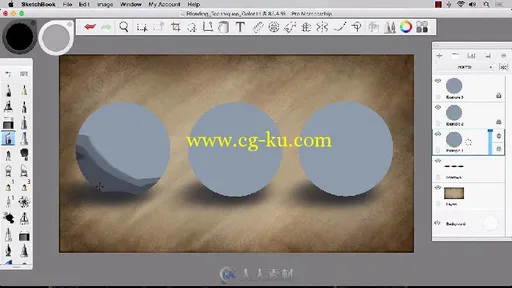 Sketchbook石膏写生光影绘画基础训练视频教程 Tutsplus Blending Techniques in Sk...的图片1