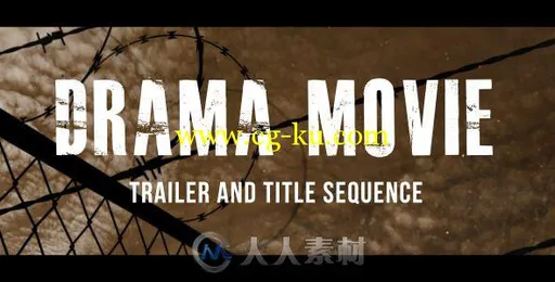 完整实用电影预告片包装动画AE模板 Videohive Drama Movie Trailer and Titles 846...的图片2