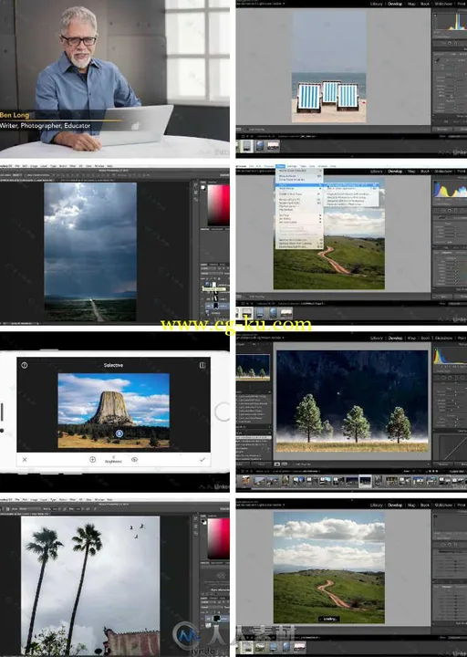 摄影师照片后期处理润饰技巧视频教程 Introduction to Photography Lightroom and ...的图片1