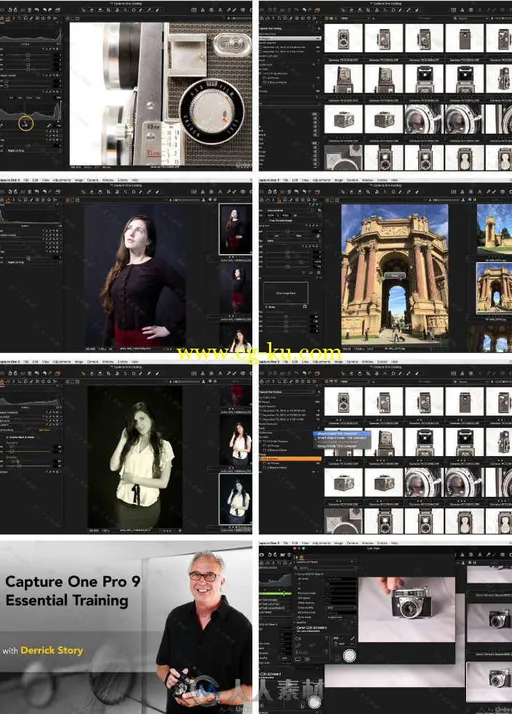 Capture One Pro9图像处理全面核心训练视频教程 Lynda Capture One Pro 9 Essentia...的图片1