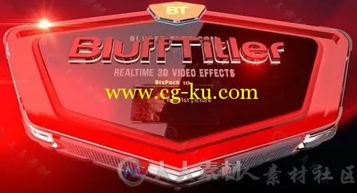 BluffTitler Pro三维标题动画制作软件V12.2.0.6版 BluffTitler Pro 12.2.0.6 MegaPack的图片2