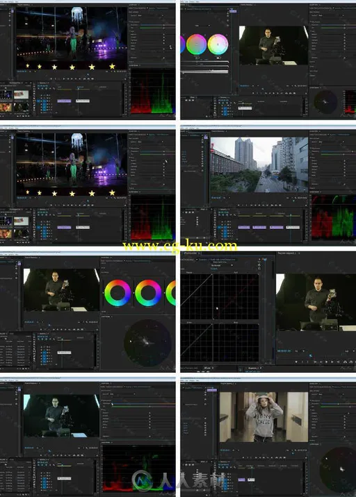 Premiere色彩校正高级训练视频教程 Tutsplus How to Color Correct Video With Ado...的图片1