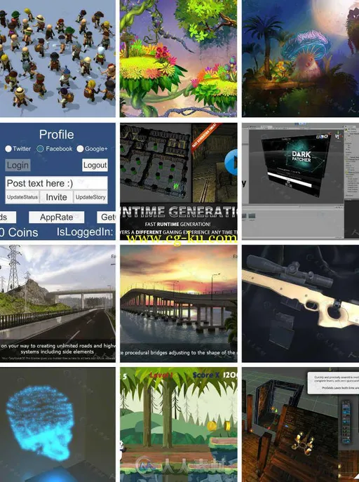 Unity3D游戏扩展资料包2016年3月合辑第一季 Unity Asset Bundle 1 MARCH 2016的图片1