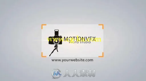 放大搜索相框相片展示动画AE模板 MotionVFX Photo Frame Logo的图片1