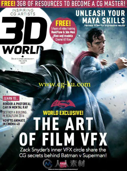 3D世界艺术杂志2016年5月刊 3D WORLD MAY 2016的图片2