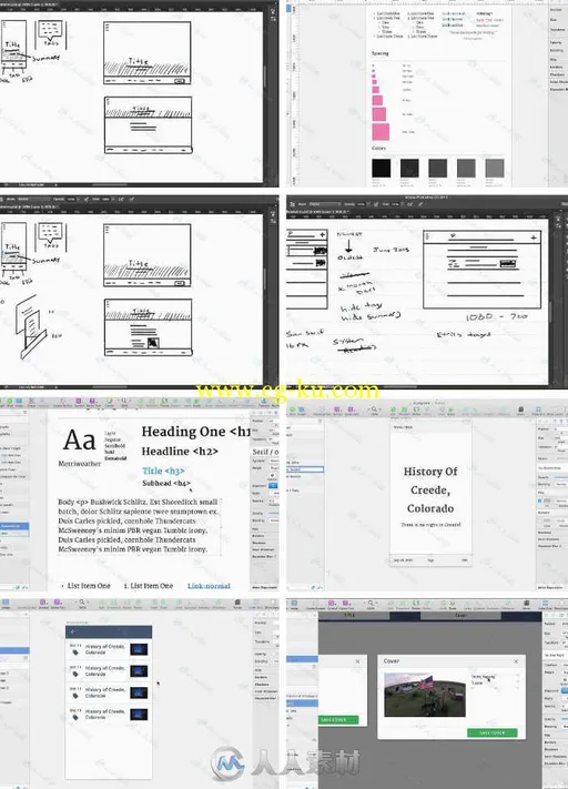 Sketch中UI界面设计训练视频教程 Pluralsight Creating a Style Guide with Sketch的图片1