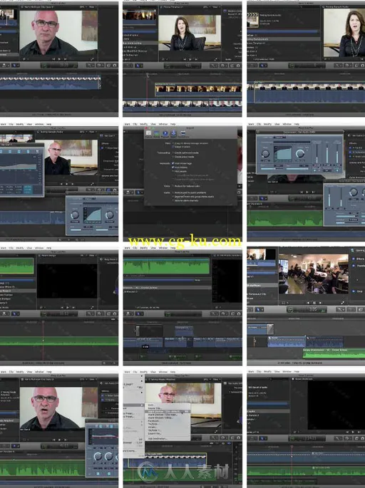 Final Cut Pro X数字音频音效制作训练视频教程 Pluralsight Intro to Effective Di...的图片1